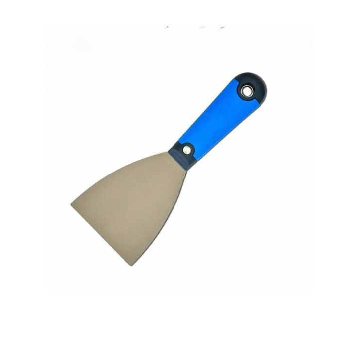 Шпательная лопатка стальная с нержавеющим покрытием, тип "Профи", 100 мм.