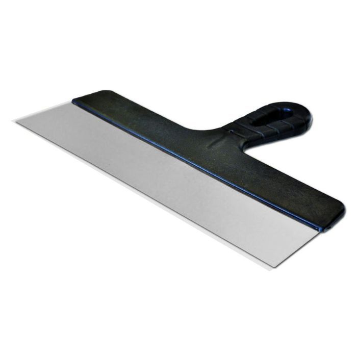 Нержавеющий шпатель с пластмассовой ручкой, 300 мм.