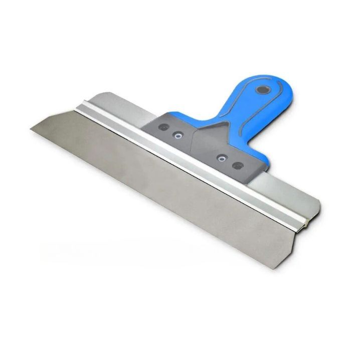 Шпатель стальной с нержавеющим фасадным покрытием, 350 мм.