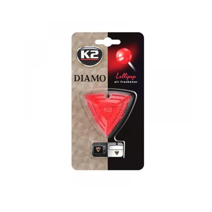 Автомобильный ароматизатор (освежитель) воздуха "леденец"/K2 DIAMO LOLLIPOP 15G