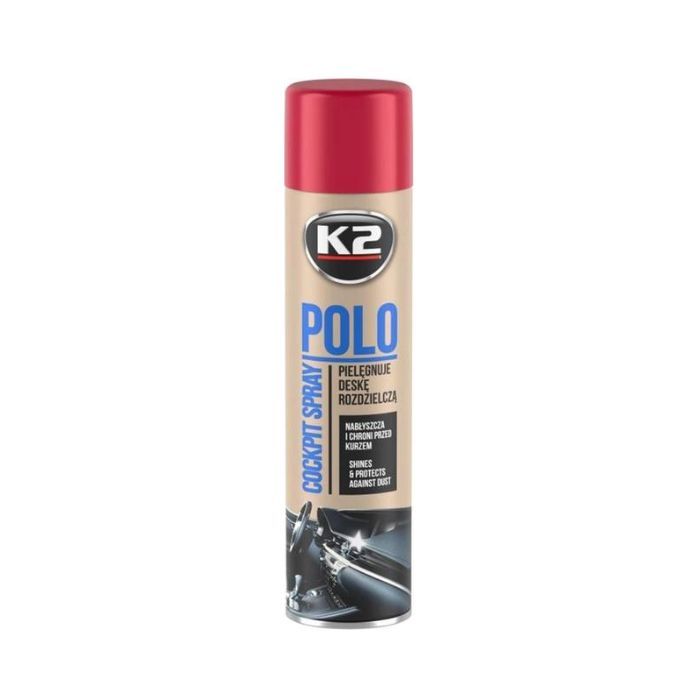 Поліроль для торпедо "вишня" / K2 PERFECT POLO COCKPIT SPRAY 600ML CHERRY