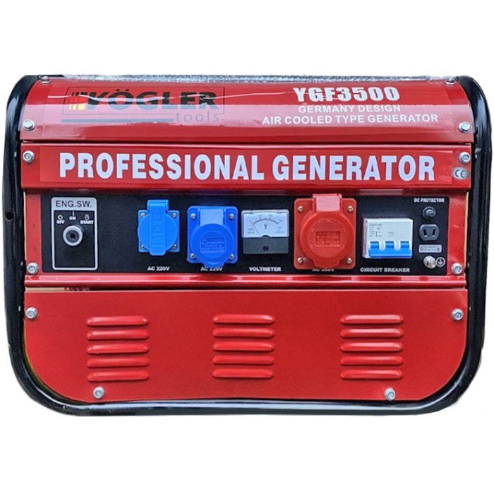 Генератор бензиновий Vogler Tools YGF3500 3 кВт