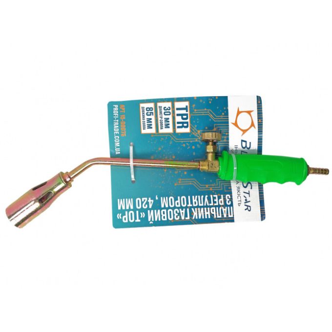 Пальник газовий з регулятором "ТОР", 420 мм BlackStar