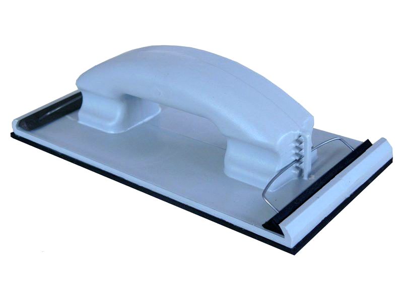 Терка пластмасова з зажимами для сітки VIROK : L= 215х100 мм