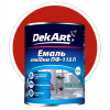 Емаль алкідна ПФ-115П червона ТМ "DekArt" - 2,8 кг.
