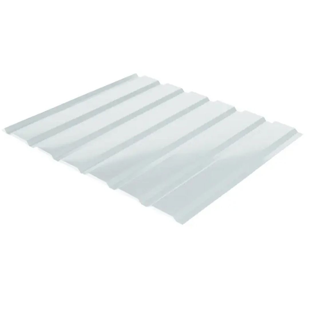 Профнастил ПС-10 оцинк RAL 9003 (Білий глянець) 0,4х1200х2000мм (2,4м2)