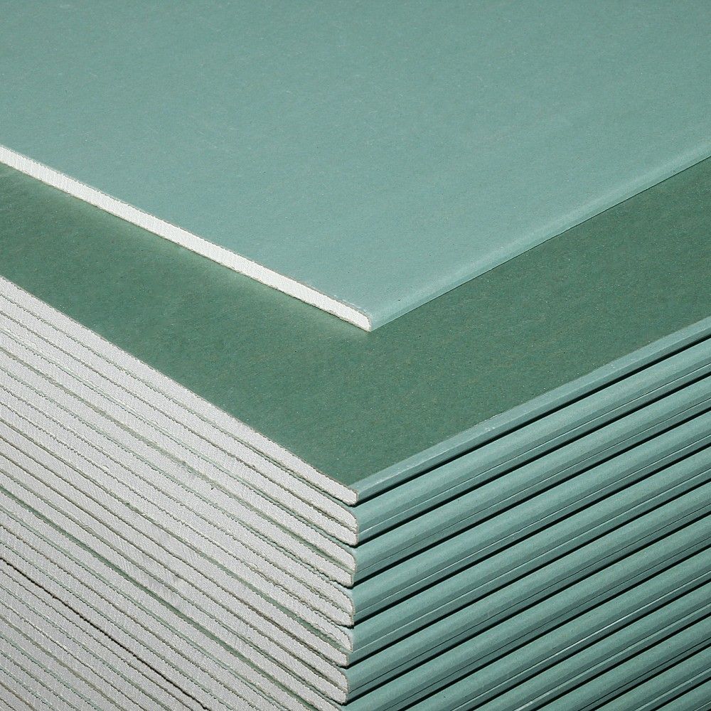 Гіпсокартон вологостійкий KNAUF 2/1200/2500/12,5/НСК