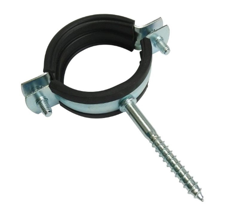 S-хомут 3/8" (15-19мм) шуруп 7х70 мм