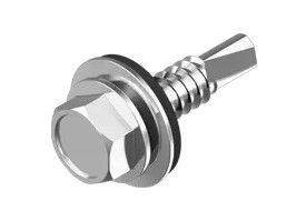 Винт 4,8х35 мм RAL 8017