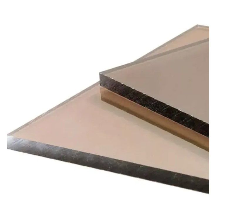 Листи полікарбонатні монолітні 6100*2050*10мм бронзові