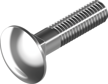 DIN603 Болт M6х30 4.8 цб кв.підгл