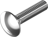 DIN603 Болт М10х25 8.8 цб кв.підг