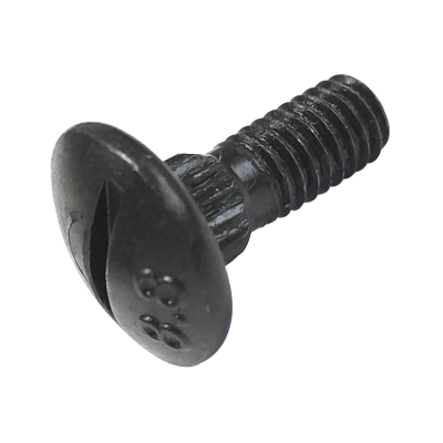 Болт сегмента коси М6х16 8.8 рифлений підголовок d6,7 оксид