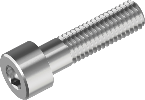 DIN912 Гвинт М4х6 цил/гл А2 INB