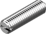 DIN553 Гвинт М3х8 устан А2 PL кон.кін