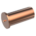 ISO13918 Втулка 5х10/М3 привар 4.8 обмідн