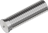 ISO13918 Гвинт М4х10 привар Al