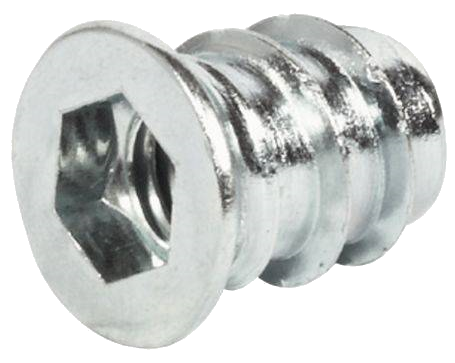 Гайка 17х20/М10 врізна меблева цб INB S10 пот