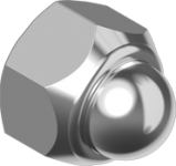 Гайка ковпачкова DIN 986 M12 A2