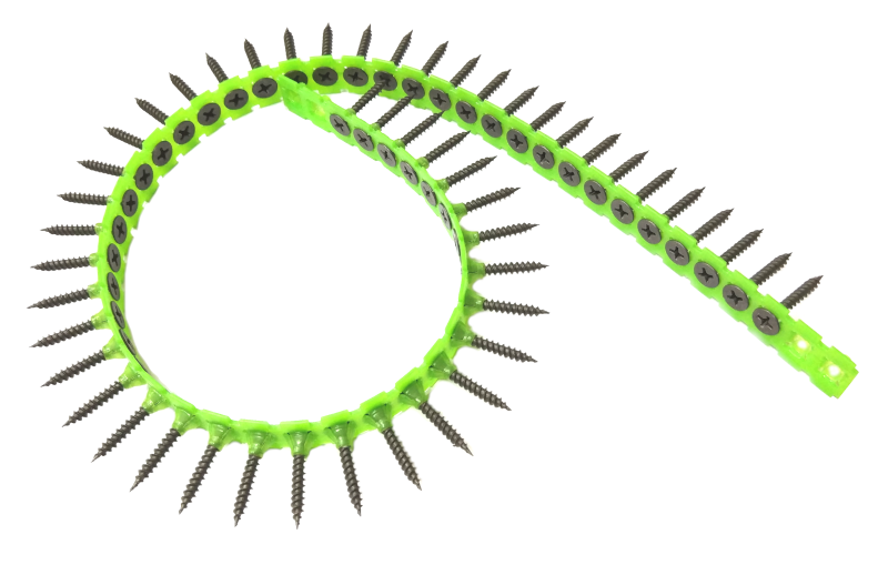 Шуруп 3,5х35 стрічка 1000шт (50шт Х 20) д/гк/мет пот PH фосф