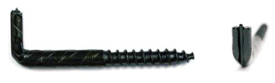 A_Шуруп гак 5,0х60/65 шліц PL ЦЧ