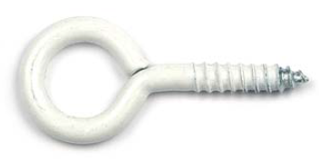 Шуруп кільце 5,0х30/50 цб/пластик