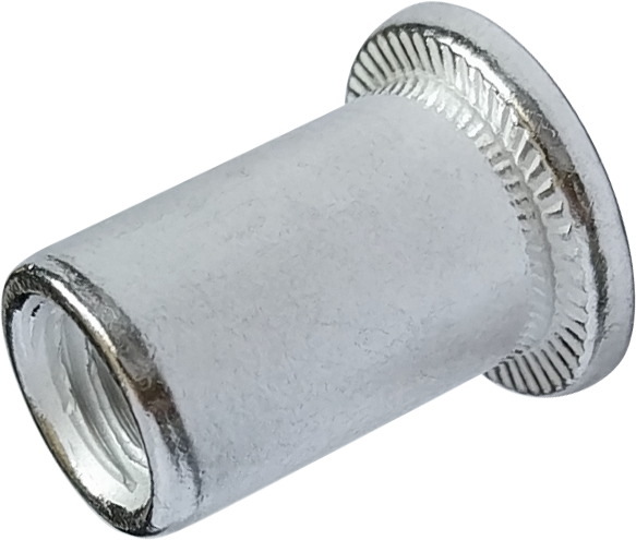 RFal-Гайка М3/0,5-2,0 клеп Al пл. D5