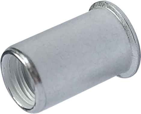 LA_RSal-Гайка М5/0,5-2,0 клеп Al зм.пот D7