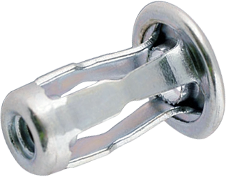 RM-Гайка кл.розрізна пл.гл М4/0,4-4,7