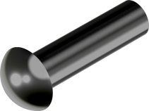 A_Заклепка пкр.гл. бп 2/8 St DIN 660