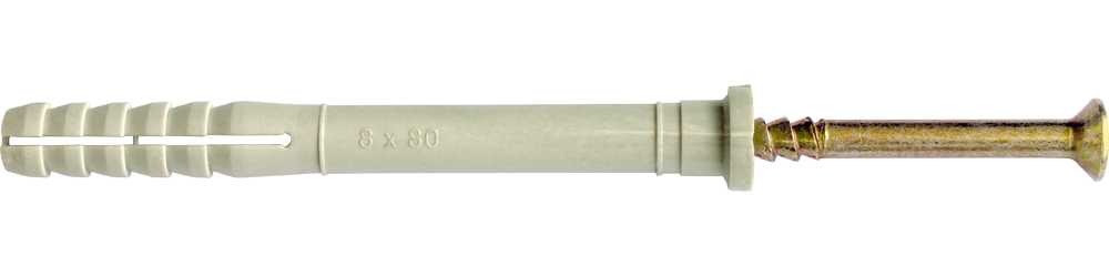 UCX Дюбель 8х120/80 нейлон швид. монтаж