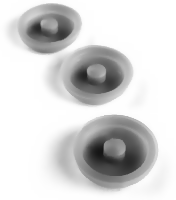 Кришка пласт.антрацит d=16мм