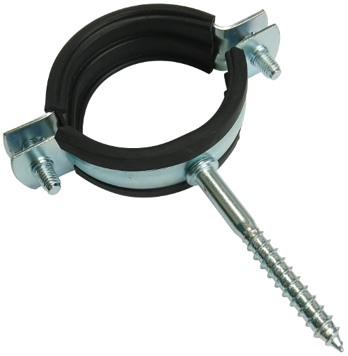 S-Хомут 1/2" (20-23мм) шуруп 7х70мм