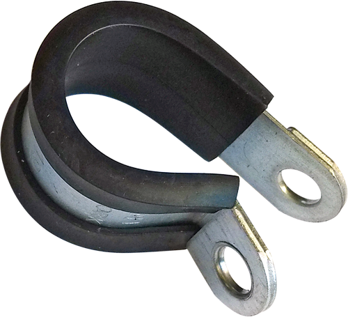 R-Хомут d10 обжимний W1 сталь цб DIN3016-1