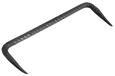 Скоба будівельна 300х60х10 мм