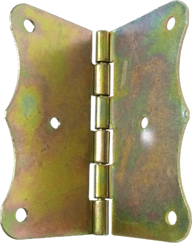 Петля декоративна 80х63 ЦЖ