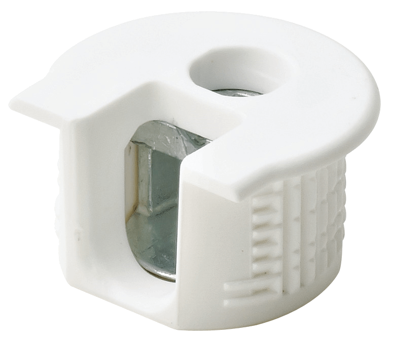 RAFIX Корпуc стяжки D20 д/ДСП 19мм білий