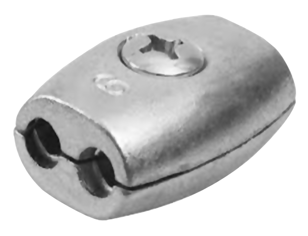 Затискач обжимний 5мм цб