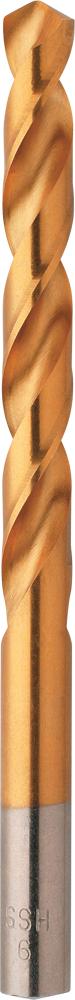 Свердло 07,5 HSS TIN