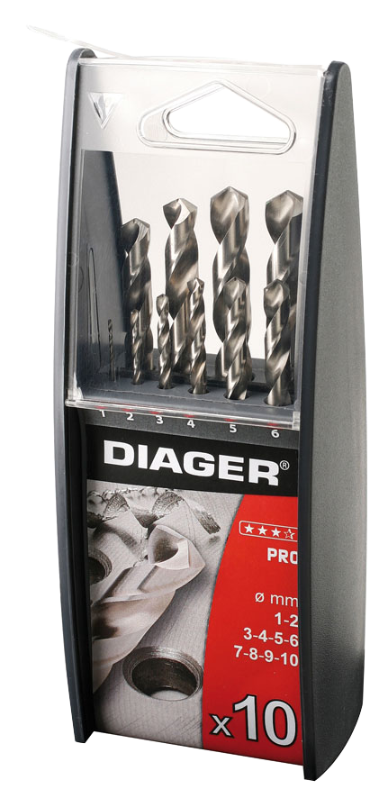 Набір св. п/мет. HSS PRO 10шт. 1-10