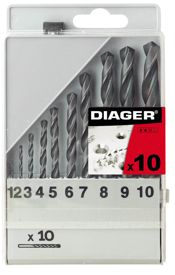 Набір св. HSS STANDARD 10шт. 1-10