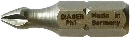 DIAGER Біта PH 0 50мм хрестова