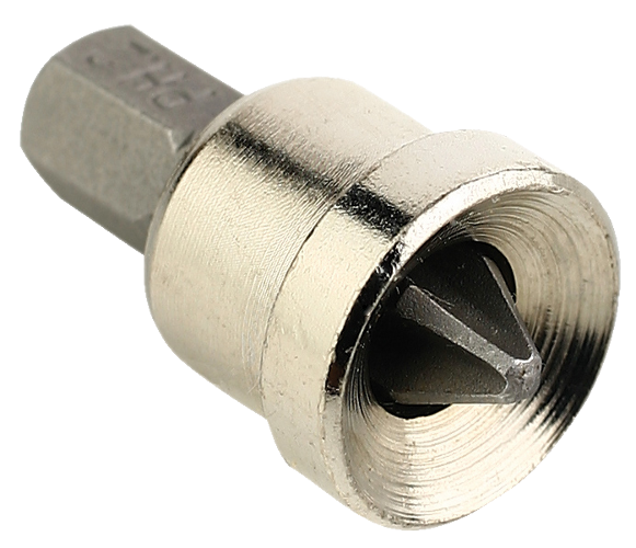 Біта PH 2 25мм з обмежувачем хрестова