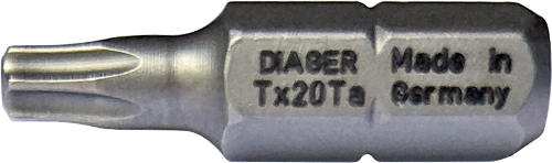 DIAGER Біта TR 25 25мм зіркова з отвором