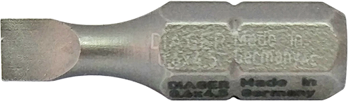 DIAGER Біта SL 4,5 25мм плоска