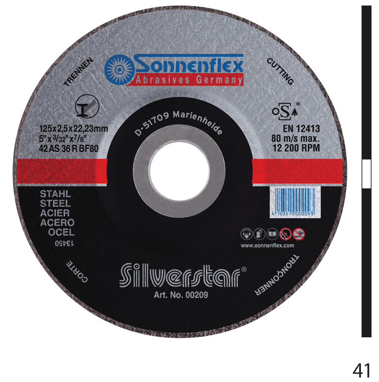 Диск по мет.230x2.0х22.2 Sonnenflex