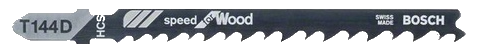 Пилка д/дер Т144D 5-50 мм пряма