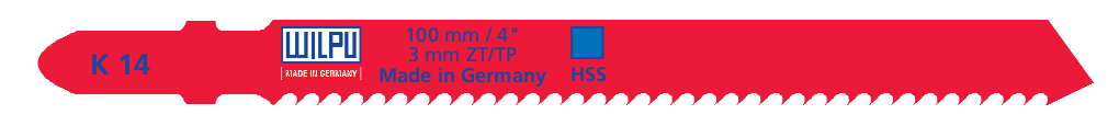 Пилка д/мет/алюм WILPU 3-15мм (L004M5)