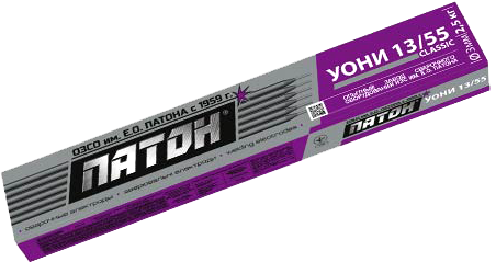 Електрод УОНИ 13/55,4.0мм 2,5кг Патон