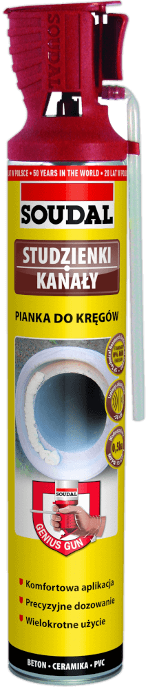 Піна д/колодязів SOUDAL 750мл